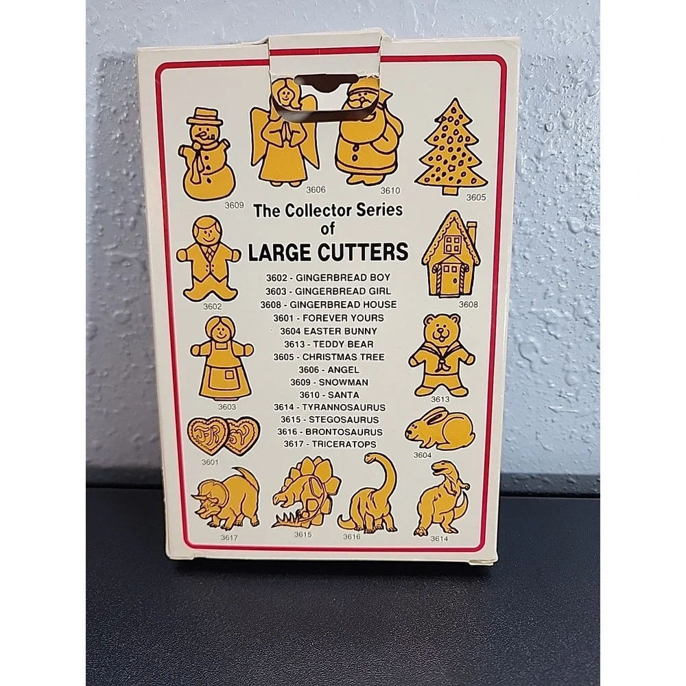 Fox Run Vintage Metal Angel Cookie Cutter 1987 7.5